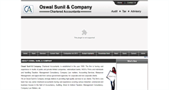 Desktop Screenshot of oswalsunil.com